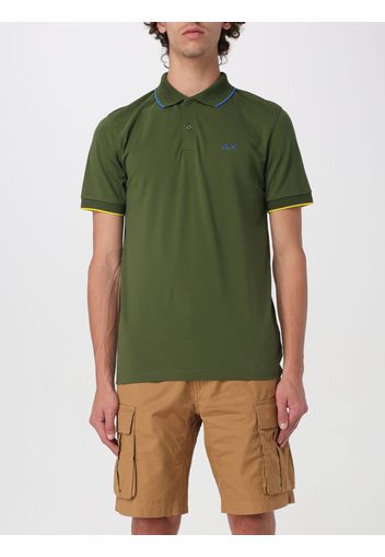 Polo Shirt SUN 68 Men color Grass Green