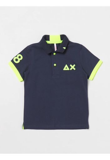 Polo Shirt SUN 68 Kids color Navy