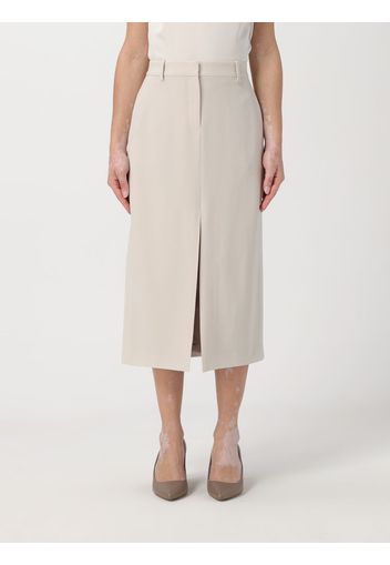 Skirt THEORY Woman color Cream