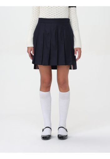 Skirt THOM BROWNE Woman color Blue