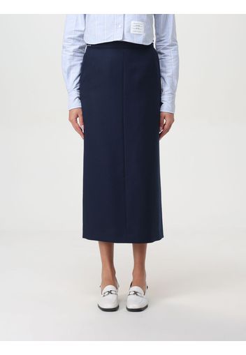 Skirt THOM BROWNE Woman color Blue