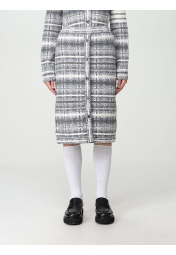 Skirt THOM BROWNE Woman color Grey