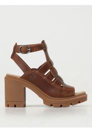 Heeled Sandals TIMBERLAND Woman color Brown