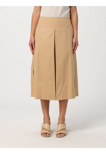 Skirt TORY BURCH Woman color Beige