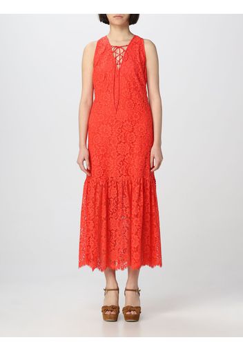 Twinset dress in macramé lace