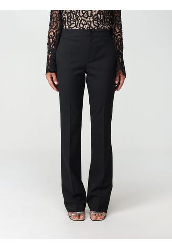 Twinset pants in stretch wool blend