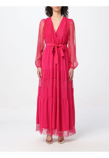 Dress TWINSET Woman color Fuchsia