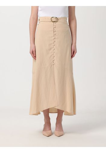 Skirt TWINSET Woman color Milk