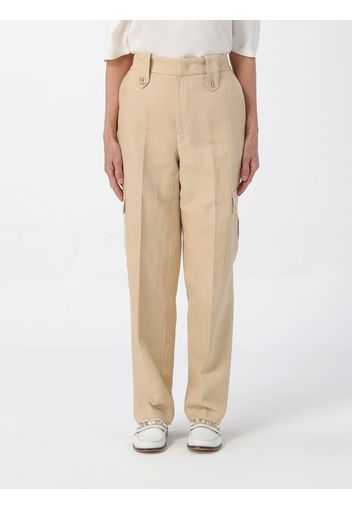 Pants TWINSET Woman color Milk