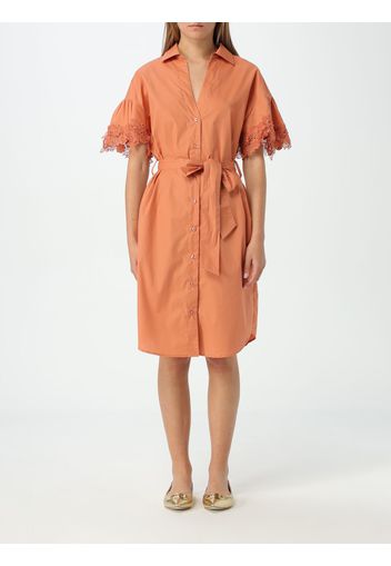 Dress TWINSET Woman color Orange