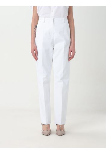 Pants VALENTINO Woman color White