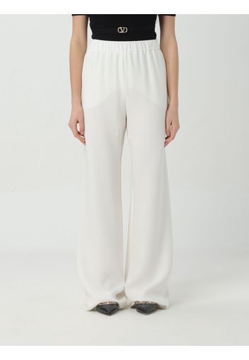 Pants VALENTINO Woman color Ivory