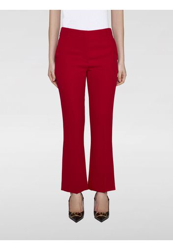 Pants VALENTINO Woman color Red