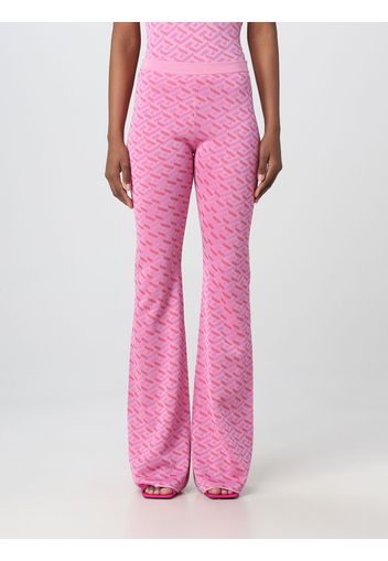 Versace trousers in silk blend