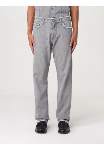 Jeans VERSACE Men color Grey