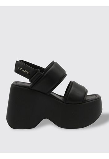 Heeled Sandals VIC MATIÉ Woman color Black