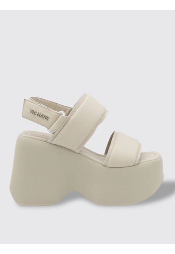 Heeled Sandals VIC MATIÉ Woman color Ivory