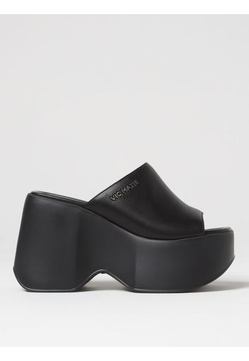 Wedge Shoes VIC MATIÉ Woman color Black