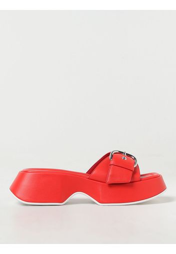 Heeled Sandals VIC MATIÉ Woman color Coral