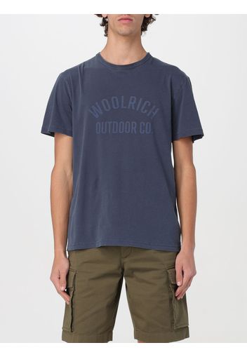 T-Shirt WOOLRICH Men color Blue 1