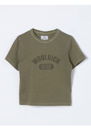 T-Shirt WOOLRICH Kids color Green
