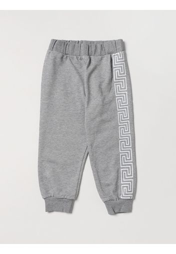 Pants YOUNG VERSACE Kids color Grey