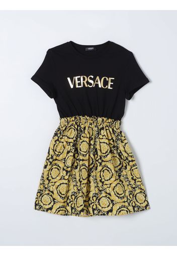 Dress YOUNG VERSACE Kids color Black