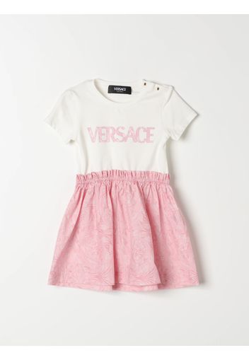 Romper YOUNG VERSACE Kids color White