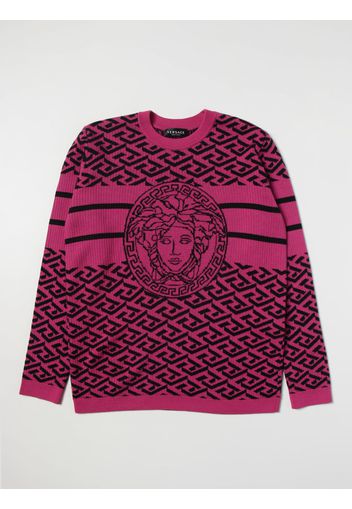 Sweater YOUNG VERSACE Kids color Fuchsia