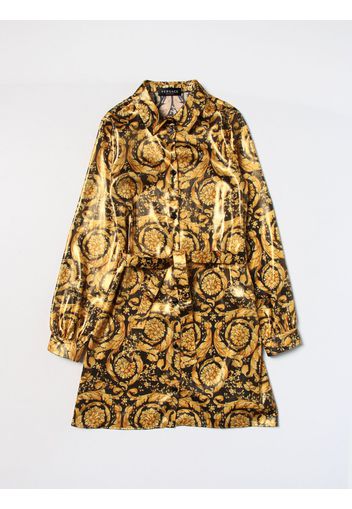 Dress YOUNG VERSACE Kids color Gold