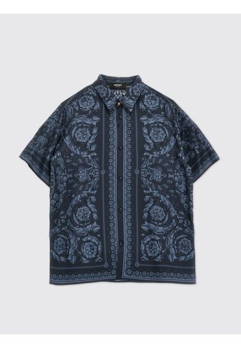 Shirt YOUNG VERSACE Kids color Blue