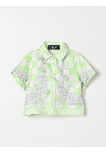 Shirt YOUNG VERSACE Kids color Green