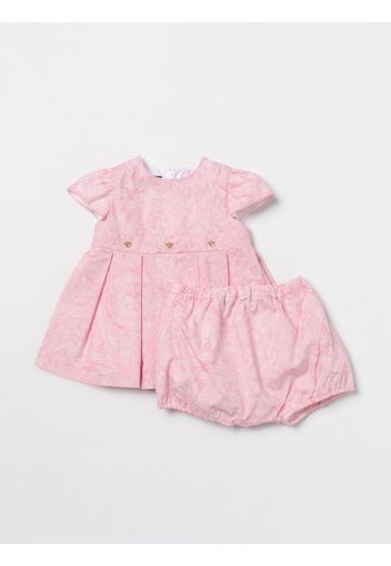 Romper YOUNG VERSACE Kids color Pink