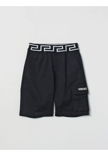 Shorts YOUNG VERSACE Kids color Navy