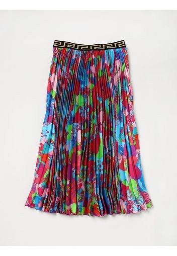 Skirt YOUNG VERSACE Kids color Gnawed Blue