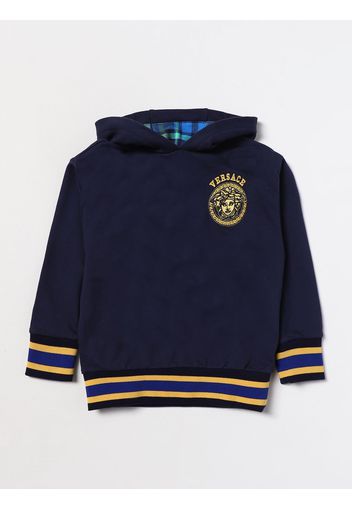 Sweater YOUNG VERSACE Kids color Navy