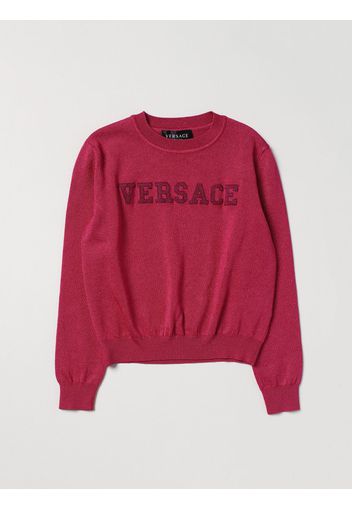 Sweater YOUNG VERSACE Kids color Fuchsia