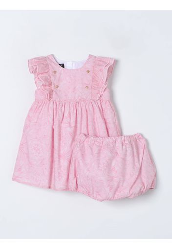 Romper YOUNG VERSACE Kids color Pink