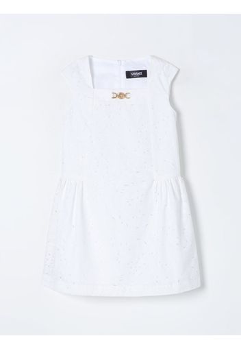 Dress YOUNG VERSACE Kids color White