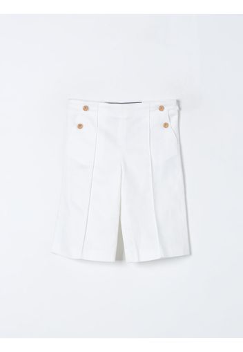 Shorts YOUNG VERSACE Kids color White