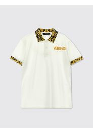 Polo Shirt YOUNG VERSACE Kids color White