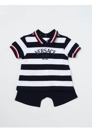 Romper YOUNG VERSACE Kids color Blue