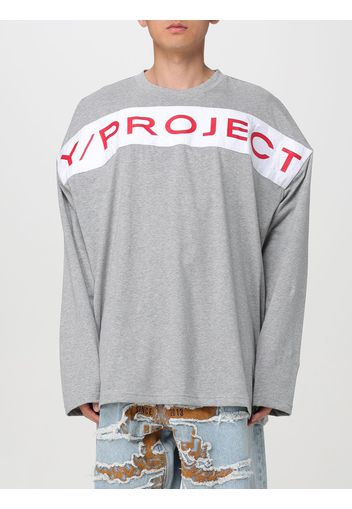 T-Shirt Y/PROJECT Men color Grey