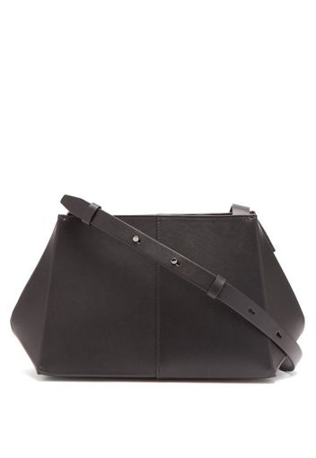 Aesther Ekme - Origami Leather Shoulder Bag - Womens - Black