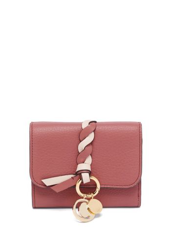 chloe alphabet leather wallet