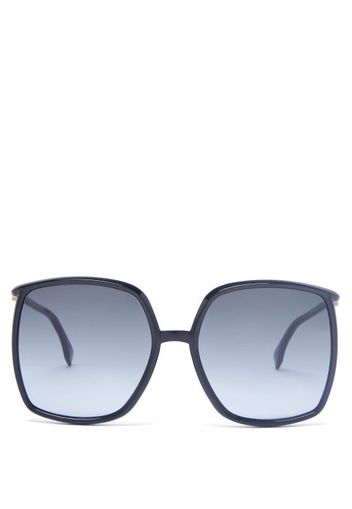 fendi square acetate sunglasses