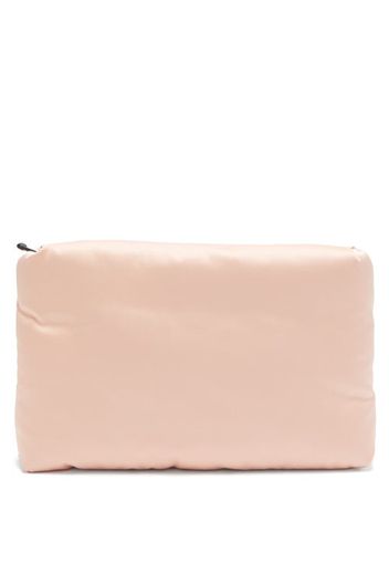 Kassl Editions - Padded-satin Clutch - Womens - Pink