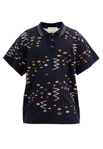 Namacheko, Namacheko - Snäckorna Abstract-jacquard Knitted Polo