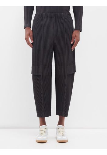 Buy Issey Miyake Pleated Trousers  Black At 29 Off  Editorialist