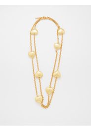 Timeless Pearly - Faux-pearl, Crystal & Gold-plated Choker Necklace - Womens - Pearl
